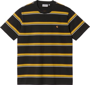 S/S Kent T-Shirt Kent Stripe, Black