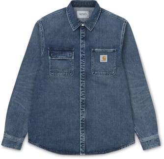 Salinac Shirt Jac Blue worn wash