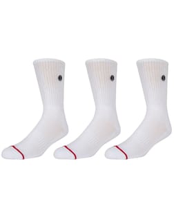 Line Up 3 Sock Pack White