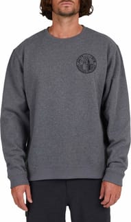 In Fishing We Trust Crew Fleec Gunmetal