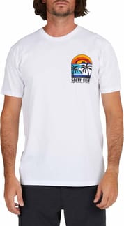 Beach Day Premium S/S Tee White