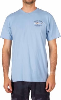 Bruce Premium S/S Tee Marine Blue