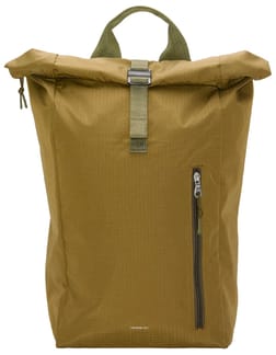 Grid Rolltop Backpack Bag 16" Olive