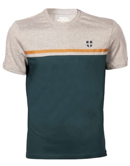 Savoy Flag Tee Light Grey Heather
