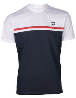 Savoy Flag Tee Navy