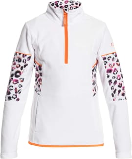Sayna Half Zip Bright White