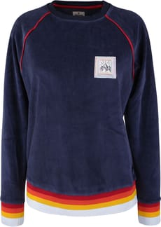 Schuliette Plüsch Sweater Navy