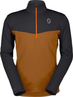 Defined Light Pullover M Black Bread Brown
