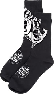 Screaming Hand Mono Sock Black