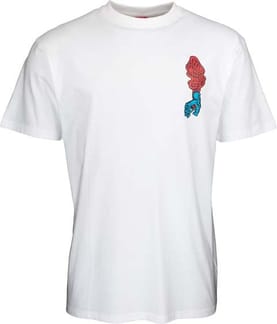 Screaming Hand Scream T-Shirt White