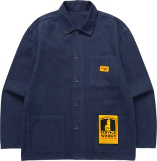 Canvas Chore Shirt Dark Navy
