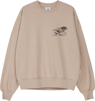Shells Sweatshirt Light Beige