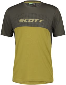 Shirt M's Trail Flow DRI SS Dark Grey/Mud Green