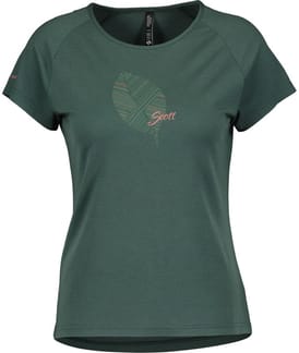 Shirt W's Defined Merino SS Smoked Green