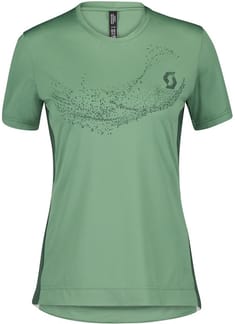Shirt W's Trail Flow SS Glade Green/Smoked Green