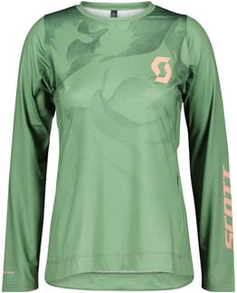 Shirt W's Trail Vertic LS Glace Green/Crystal Pink