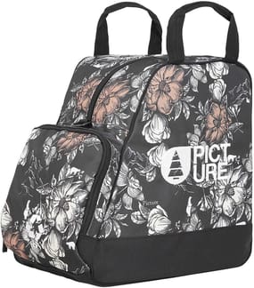 Shoes Bag Peonies Black