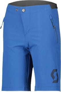 Shorts Jr Trail 10 ls/fit w/pad Storm Blue