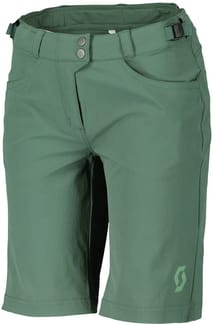 Shorts W's Trail Flow w/pad Smoked Green