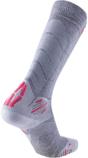 Ski Touring Lady Socks Silver/Fuchsia