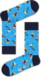 Skiing Sock Bleu