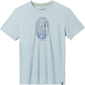 Mountain Trail Graphic Short Sleeve Tee Slim Fit Lead
