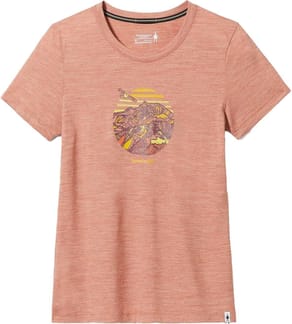 Women’s Peak Freedom Graphic Short Sleeve Tee Slim Fit Copper Heather