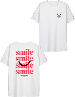 Smile T-shirt White