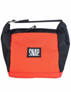 Big Chalk Bag Fleece Black & Grenadine