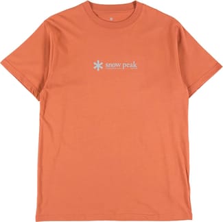 Soft Cotton Logo Short Sleeve T-Shirt Orange