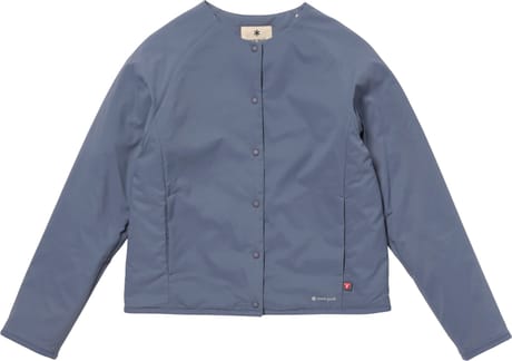 Flexible Insulated Cardigan W Light Blue
