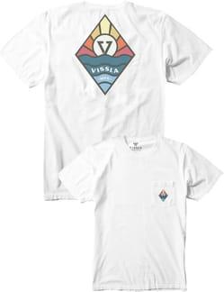 So Glassy Pocket Tee White