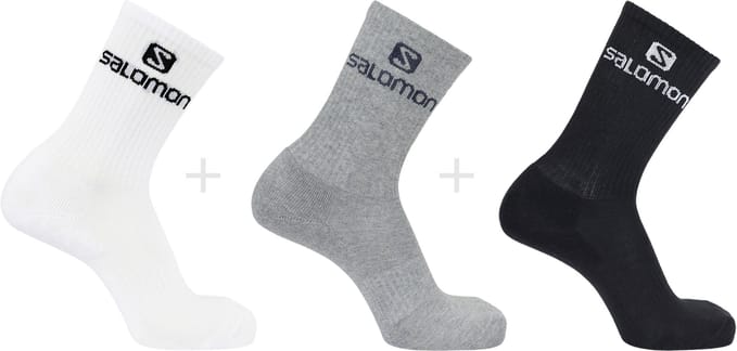 Socks Everyday Crew 3-Pack White/Alloy/B