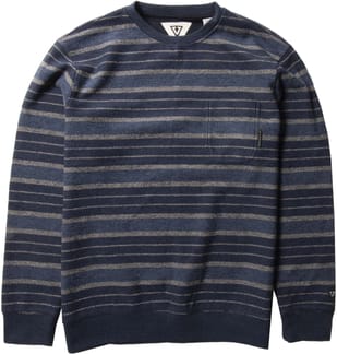 Soft Top Pocket Crew Dark Denim