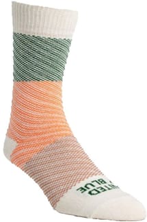 Softhemp Birdseye Color Block Sock Camel