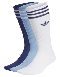 Solid Crew Sock White/Night Sky/Ambient Sky