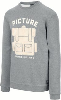 Spokane Crew M Dark Grey Melange