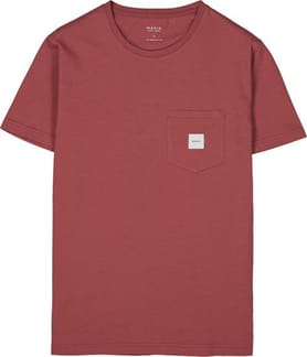 Square Pocket T-Shirt Berry
