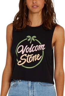 Stone Hour Crop Tank W Black