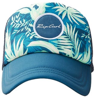 Sun Rays Trucker Hat Dark Teal