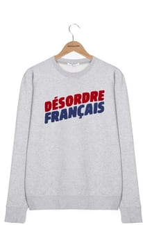 Sweat Dylan DESORDRE Français Heather Grey