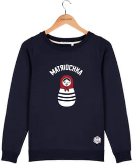 W Sweat Marlon Matriochka Navy
