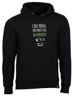 Sweat Chez Nous On Farte Pas Au Rebloch Black