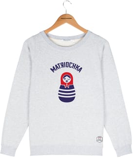 Sweat Marlon Matriochka Heather Grey