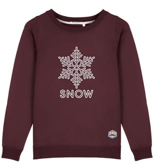 Sweat Marlon Snow Dark Burgundy