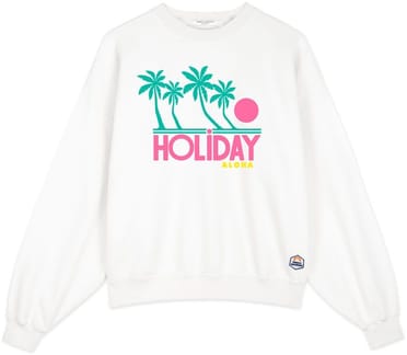 Sweat Rosie Holiday White