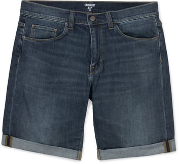 Swell Short Blue Dark Worn Wash