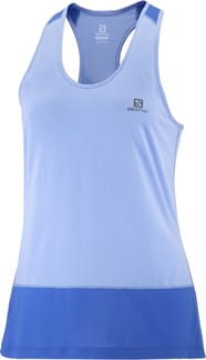 T Shirt Cross Run Tank W Provence/Heathe