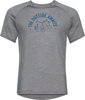 T-shirt MC Concord Bike Print Grey Melange
