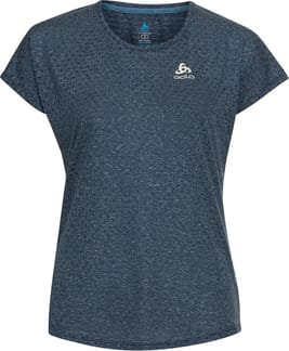 T-shirt MC Run Easy Linencool Blue Wing Teal Melange